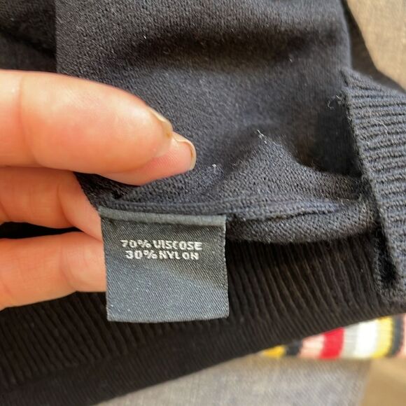 Metric Knits Color Block Striped sweater - Picture 7 of 7